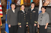 Dr. Yvette Roubideaux, Nicole Glines,	Amy Dayhoff, and Charlene Red Thunder